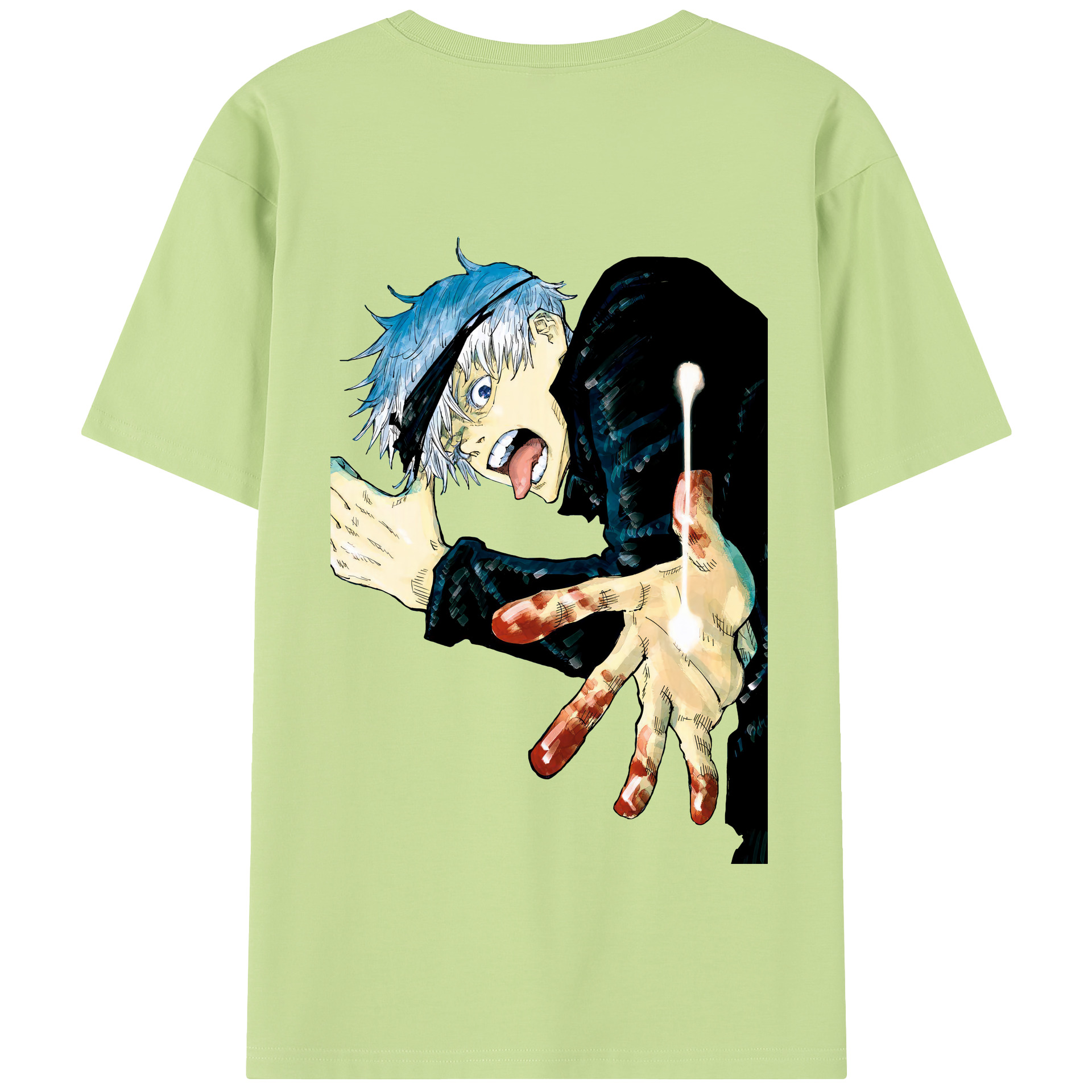 （画像用） 呪術廻戦 Jujutsu Kaisen 綿100％半袖Tシャツ（背面プリント）